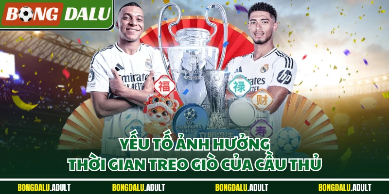 Yếu tố ảnh hưởng thời gian treo giò của cầu thủ
